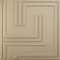 Ekena Millwork 19 5/8in. W x 19 5/8in. H Geometric EnduraWall Decorative 3D Wall Panel Covers 2.67 Sq. Ft. WP20X20GMECE - alternate 1